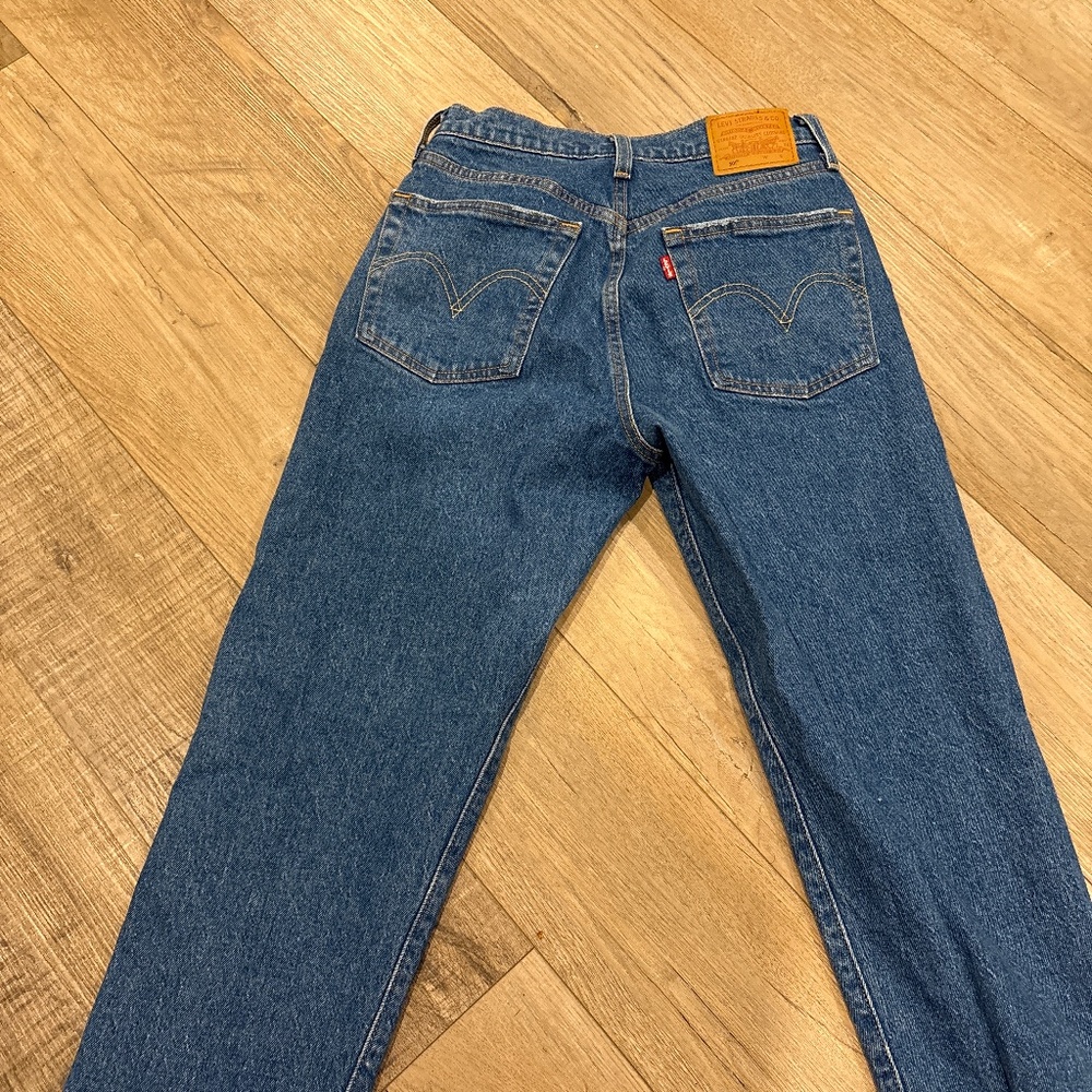 Blue Levi’s 501 Jeans